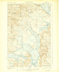 Download a high-resolution, GPS-compatible USGS topo map for Square Lake, ME (1931 edition)