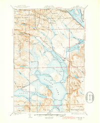 Download a high-resolution, GPS-compatible USGS topo map for Square Lake, ME (1943 edition)
