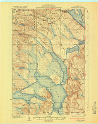 preview thumbnail of historical topo map of Aroostook County, ME in 1931