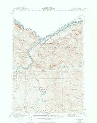 Download a high-resolution, GPS-compatible USGS topo map for St Francis, ME (1974 edition)