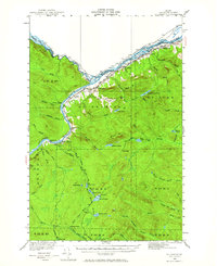 Download a high-resolution, GPS-compatible USGS topo map for St Francis, ME (1964 edition)