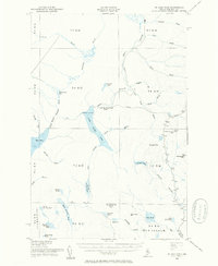 Download a high-resolution, GPS-compatible USGS topo map for St John Pond, ME (1955 edition)