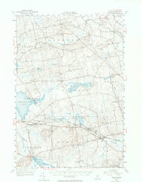 preview thumbnail of historical topo map of Penobscot County, ME in 1955