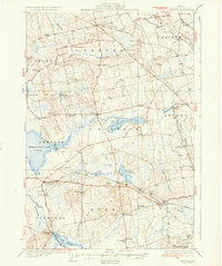 preview thumbnail of historical topo map of Penobscot County, ME in 1935