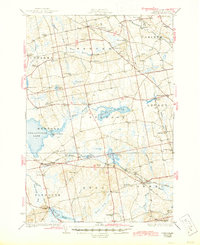 preview thumbnail of historical topo map of Penobscot County, ME in 1935