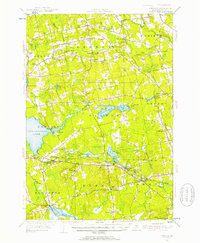 preview thumbnail of historical topo map of Penobscot County, ME in 1955