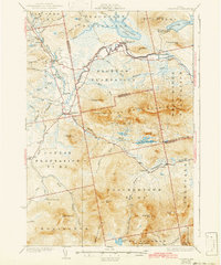 Download a high-resolution, GPS-compatible USGS topo map for Stratton, ME (1943 edition)