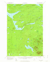 Download a high-resolution, GPS-compatible USGS topo map for Telos Lake, ME (1963 edition)