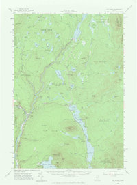 Download a high-resolution, GPS-compatible USGS topo map for The Forks, ME (1981 edition)
