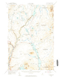 Download a high-resolution, GPS-compatible USGS topo map for The Forks, ME (1961 edition)