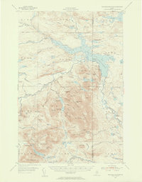 preview thumbnail of historical topo map of Piscataquis County, ME in 1955