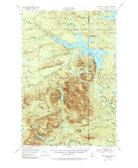 Download a high-resolution, GPS-compatible USGS topo map for Traveler Mountain, ME (1987 edition)