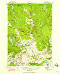 Download a high-resolution, GPS-compatible USGS topo map for Tug Mountain, ME (1958 edition)