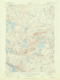 Download a high-resolution, GPS-compatible USGS topo map for Tunk Lake, ME (1959 edition)