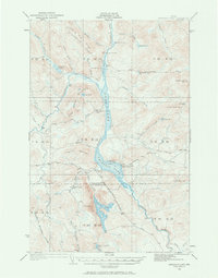 Download a high-resolution, GPS-compatible USGS topo map for Umsaskis Lake, ME (1966 edition)