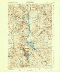 preview thumbnail of historical topo map of Aroostook County, ME in 1935