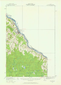 Download a high-resolution, GPS-compatible USGS topo map for Van Buren, ME (1960 edition)