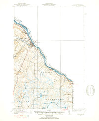 Download a high-resolution, GPS-compatible USGS topo map for Van Buren, ME (1951 edition)