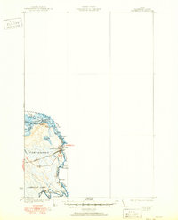 Download a high-resolution, GPS-compatible USGS topo map for Vanceboro, ME (1951 edition)