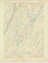 1893 Map of Vassalboro