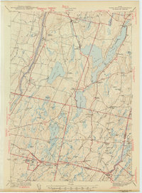 1943 Map of Augusta, ME