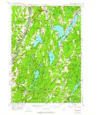 Download a high-resolution, GPS-compatible USGS topo map for Vassalboro, ME (1964 edition)