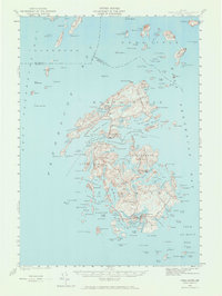 Download a high-resolution, GPS-compatible USGS topo map for Vinalhaven, ME (1970 edition)