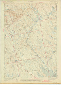 Download a high-resolution, GPS-compatible USGS topo map for Waite, ME (1942 edition)