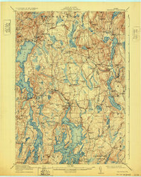 Download a high-resolution, GPS-compatible USGS topo map for Waldoboro, ME (1932 edition)