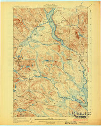 Download a high-resolution, GPS-compatible USGS topo map for Winterville, ME (1931 edition)
