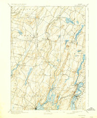 Download a high-resolution, GPS-compatible USGS topo map for Wiscasset, ME (1935 edition)