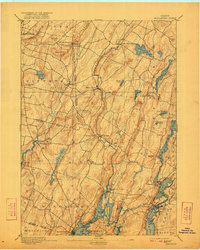 preview thumbnail of historical topo map of Lincoln County, ME in 1893