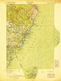 1920 Map of Cape Neddick, ME