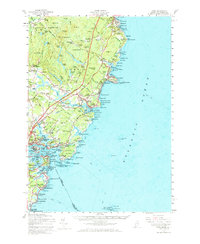 Download a high-resolution, GPS-compatible USGS topo map for York, ME (1973 edition)