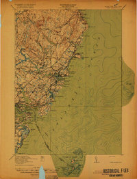1920 Map of Cape Neddick, ME