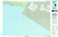 Download a high-resolution, GPS-compatible USGS topo map for De Tour Village, MI (1994 edition)