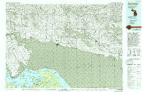Download a high-resolution, GPS-compatible USGS topo map for Drummond, MI (1993 edition)
