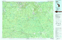 Download a high-resolution, GPS-compatible USGS topo map for Gwinn, MI (1983 edition)