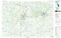 Download a high-resolution, GPS-compatible USGS topo map for Kalamazoo, MI (1983 edition)