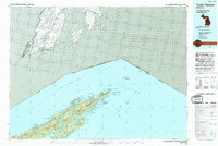 Download a high-resolution, GPS-compatible USGS topo map for Todd Harbor, MI (1994 edition)