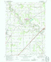 Download a high-resolution, GPS-compatible USGS topo map for Adair, MI (1986 edition)