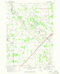 Download a high-resolution, GPS-compatible USGS topo map for Adair, MI (1971 edition)