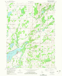 preview thumbnail of historical topo map of Kalamazoo County, MI in 1982