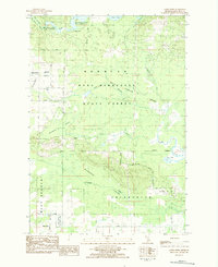 Download a high-resolution, GPS-compatible USGS topo map for Addis Creek, MI (1984 edition)