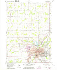 Download a high-resolution, GPS-compatible USGS topo map for Adrian, MI (1979 edition)