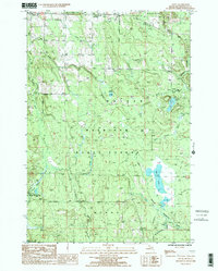 Download a high-resolution, GPS-compatible USGS topo map for Afton, MI (1986 edition)