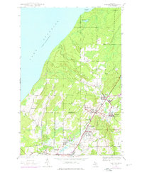 Download a high-resolution, GPS-compatible USGS topo map for Ahmeek, MI (1976 edition)