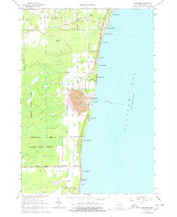Download a high-resolution, GPS-compatible USGS topo map for Alabaster, MI (1978 edition)