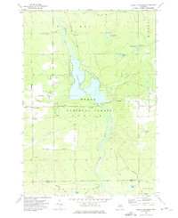 Download a high-resolution, GPS-compatible USGS topo map for Alcona Dam Pond, MI (1975 edition)