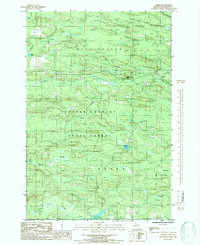 Download a high-resolution, GPS-compatible USGS topo map for Alfred, MI (1986 edition)